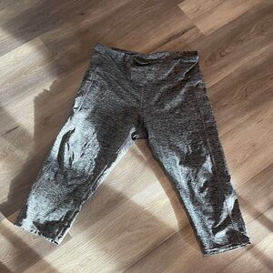 Champion Heather Gray Girls' Capri Leggings